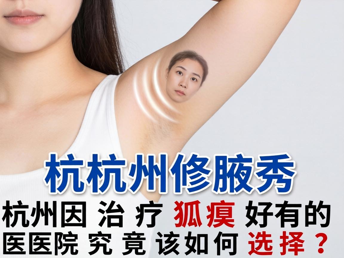 杭州腋秀解析，杭州治疗狐臭好的医院究竟该如何选择？