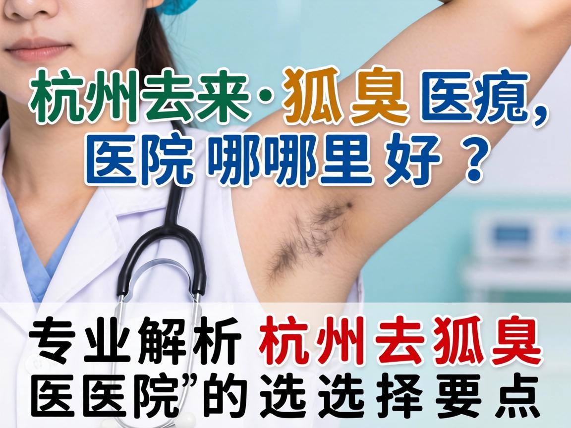 杭州去狐臭医院哪里好?专业解析杭州去狐臭医院的选择要点 杭州去狐臭医院哪里好?专业解析杭州去狐臭医院的选择要点