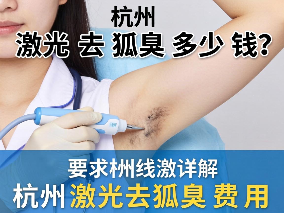 杭州激光去狐臭多少钱?详解杭州激光去狐臭费用 杭州激光去狐臭多少钱?详解杭州激光去狐臭费用