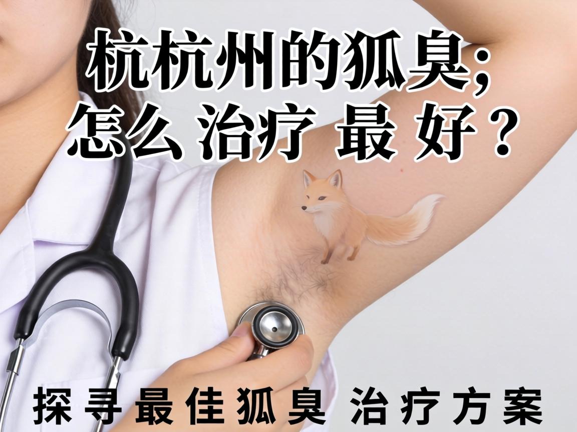 杭州狐臭怎么治疗最好？探寻最佳狐臭治疗方案