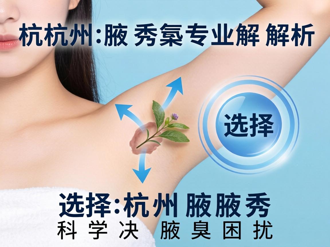杭州腋秀专业解析，选择杭州腋秀，科学解决腋臭困扰