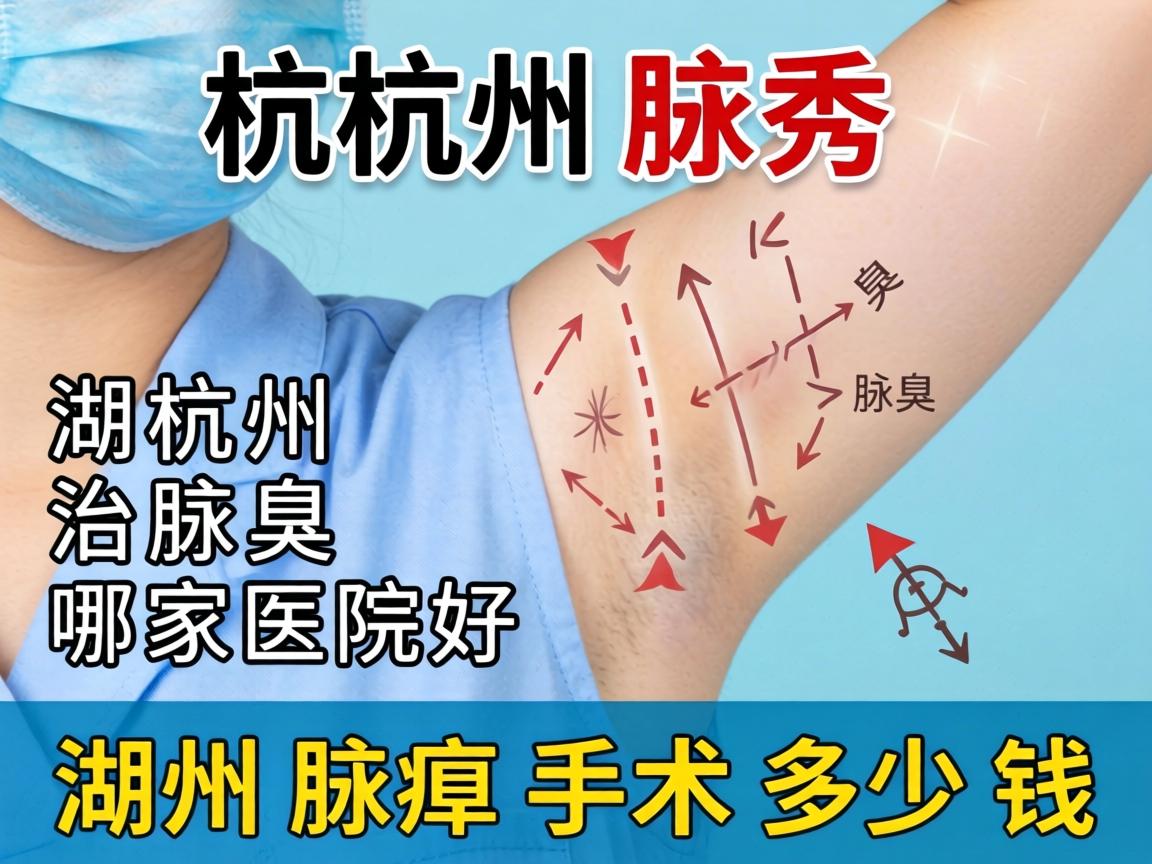 杭州腋秀解析，湖州治腋臭哪家医院好，湖州腋臭手术多少钱