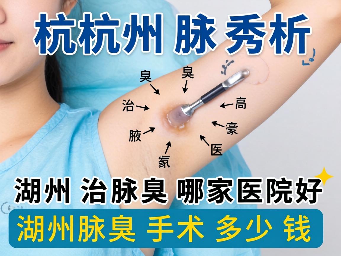 杭州腋秀解析，湖州治腋臭哪家医院好，湖州腋臭手术多少钱