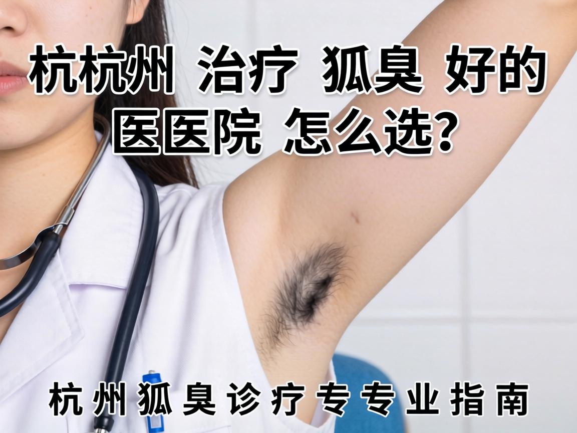 杭州治疗狐臭好的医院怎么选？杭州狐臭诊疗专业指南