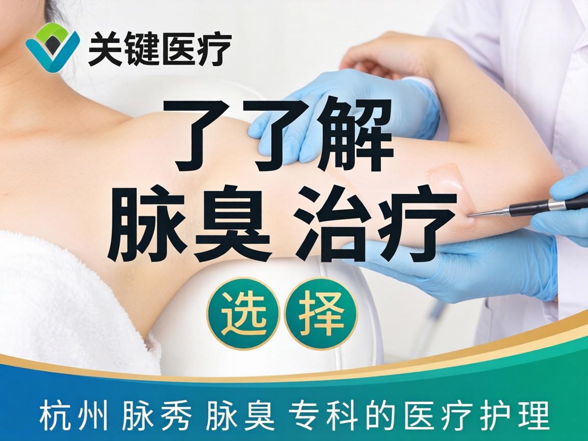 了解腋臭治疗，选择杭州腋秀腋臭专科的医疗护理