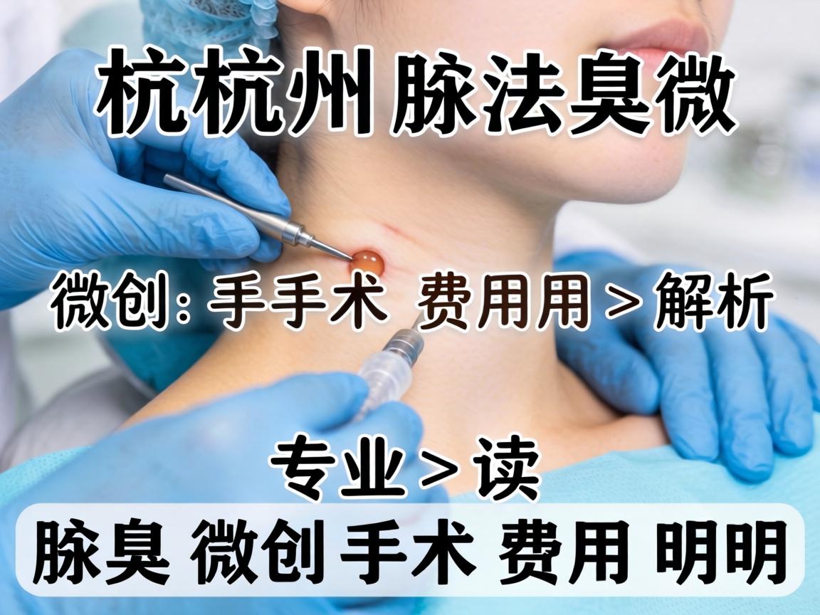 杭州腋臭微创手术费用解析,专业解读腋臭微创手术费用明细 杭州腋臭微创手术费用解析,专业解读腋臭微创手术费用明细