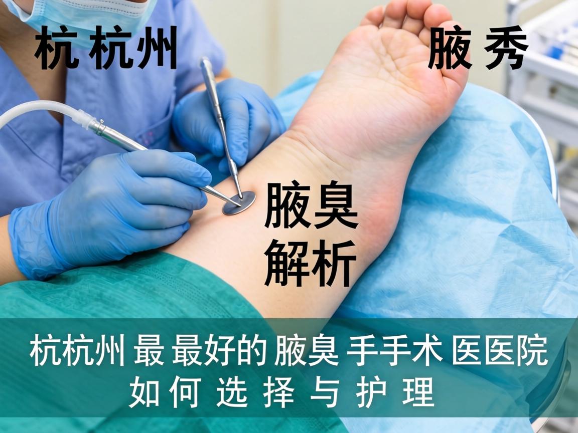 杭州腋秀解析，杭州最好的腋臭手术医院如何选择与护理