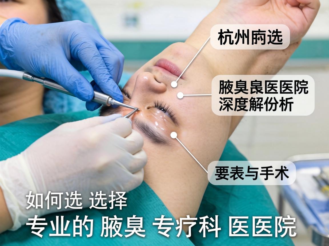 杭州腋臭手术医院深度解析,如何选择专业的腋臭专科医院 杭州腋臭手术医院深度解析,如何选择专业的腋臭专科医院