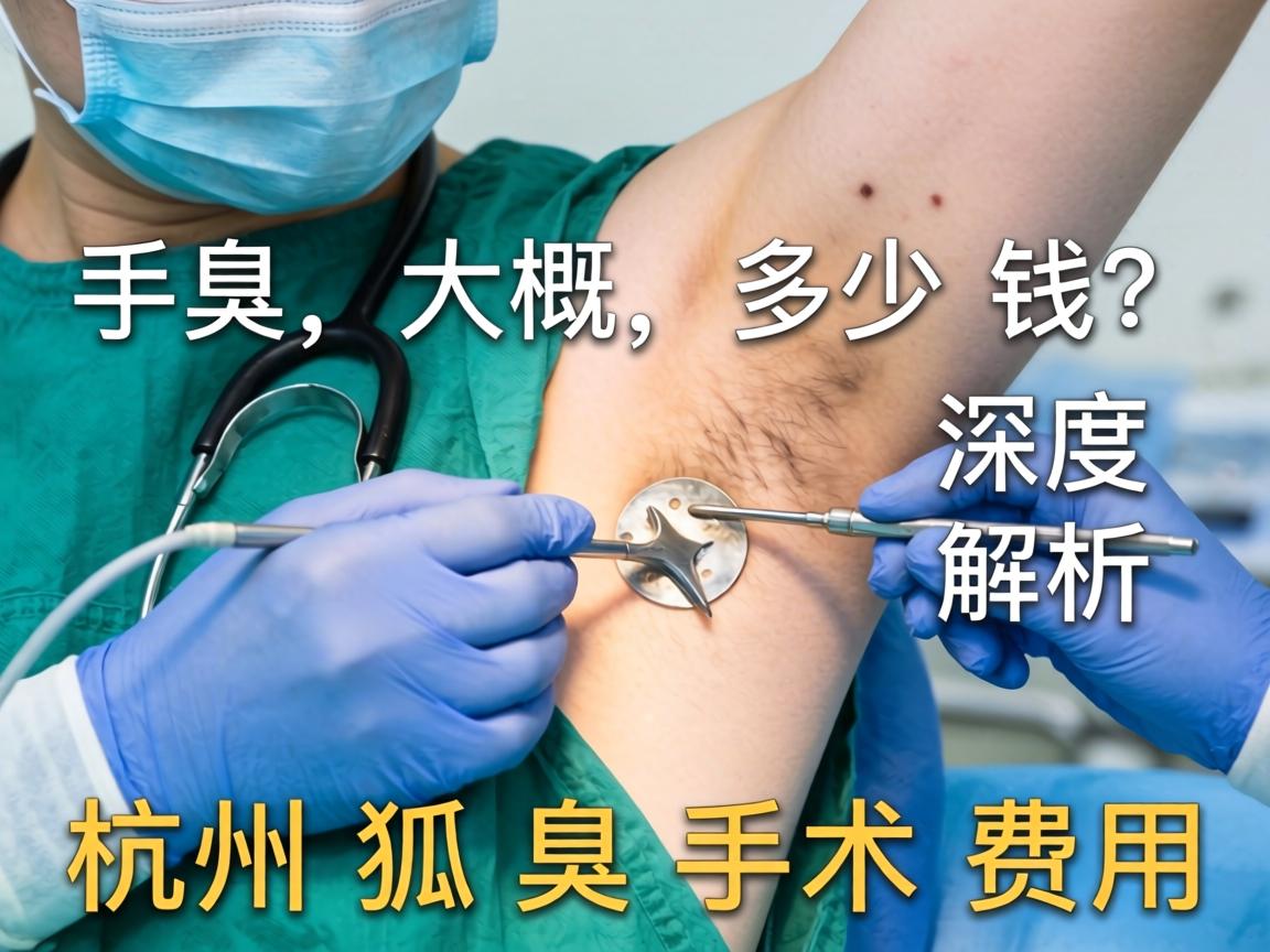 杭州狐臭手术大概多少钱？深度解析杭州狐臭手术费用