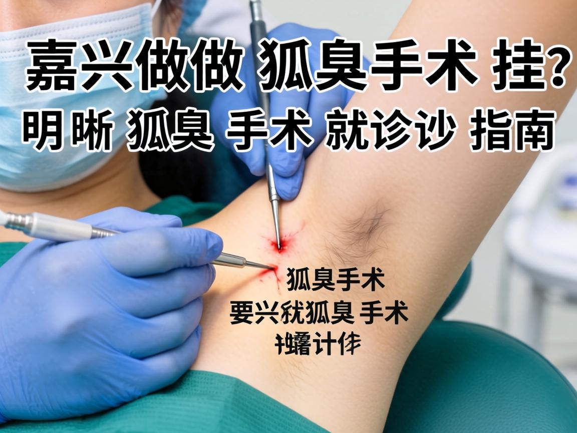 在嘉兴做狐臭手术挂什么科？明晰狐臭手术就诊指南