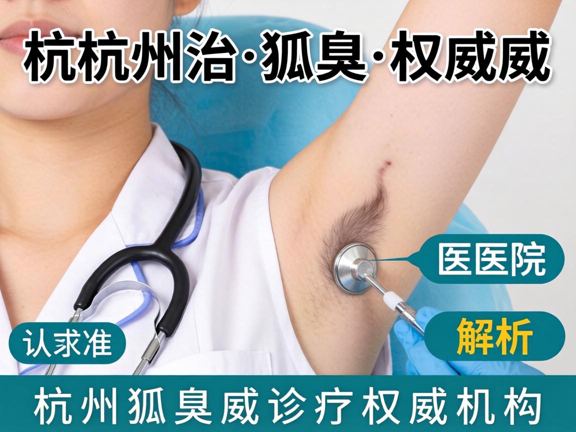 杭州治狐臭权威医院解析，认准杭州狐臭诊疗权威机构