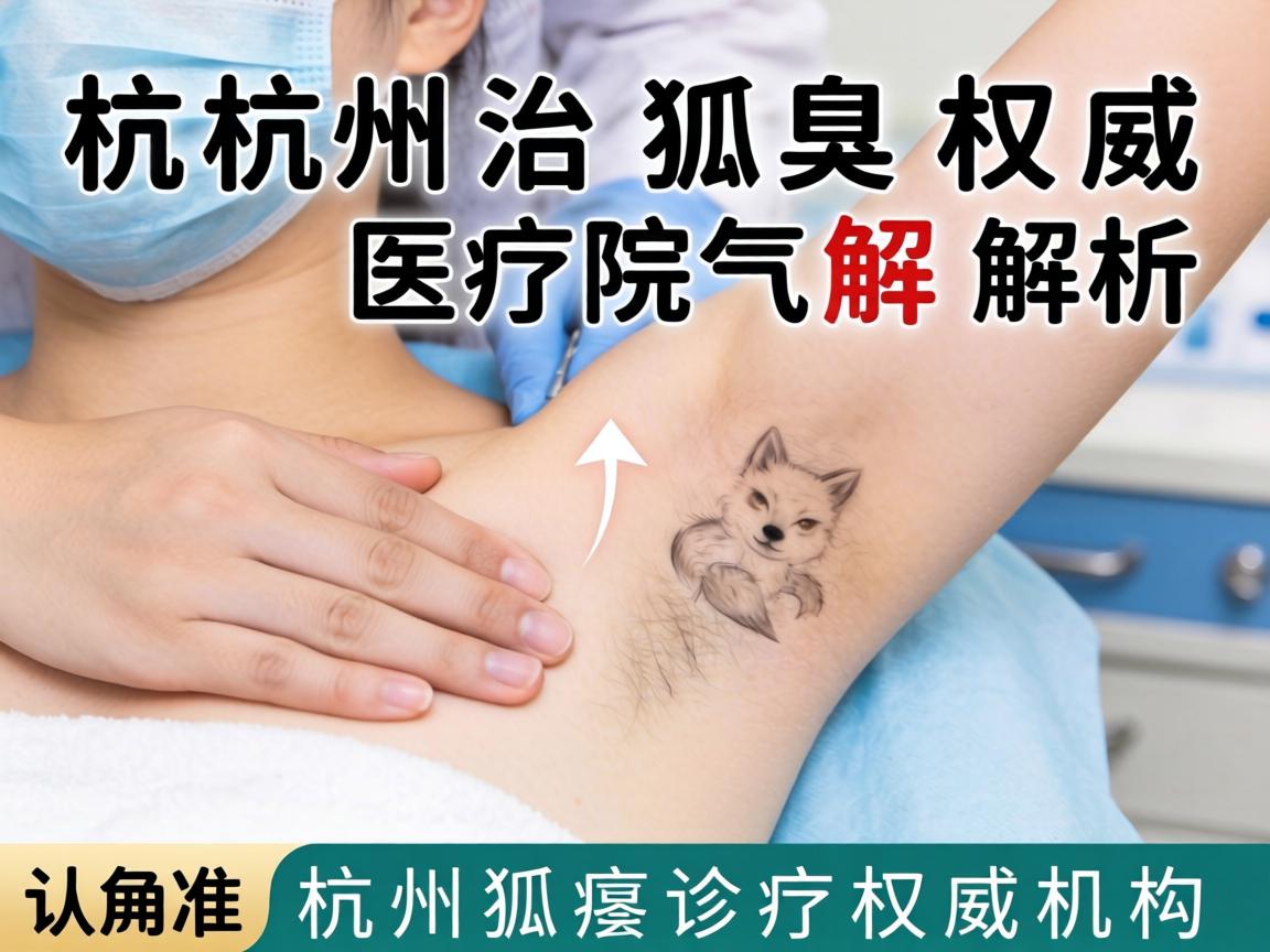 杭州治狐臭权威医院解析，认准杭州狐臭诊疗权威机构