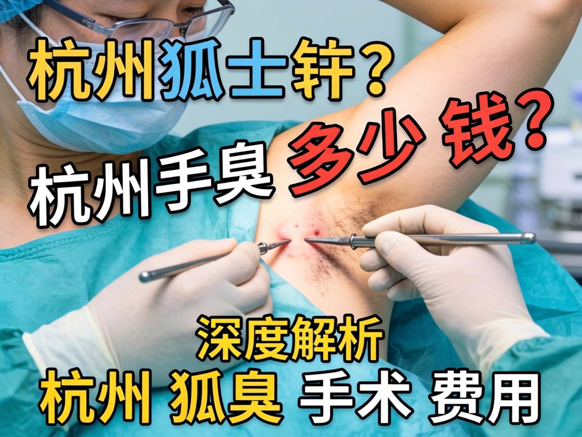 杭州狐臭手术多少钱?深度解析杭州狐臭手术费用 杭州狐臭手术多少钱?深度解析杭州狐臭手术费用
