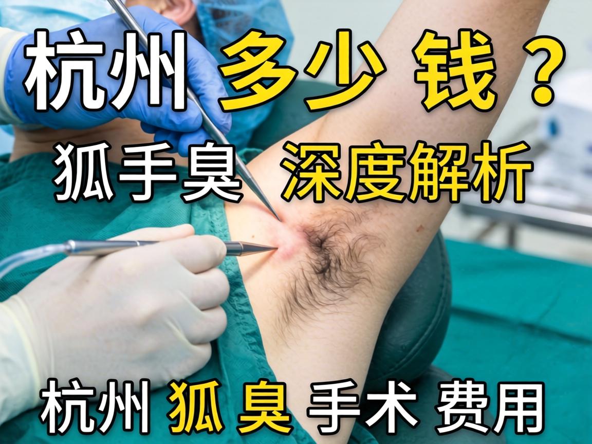 杭州狐臭手术多少钱?深度解析杭州狐臭手术费用 杭州狐臭手术多少钱?深度解析杭州狐臭手术费用