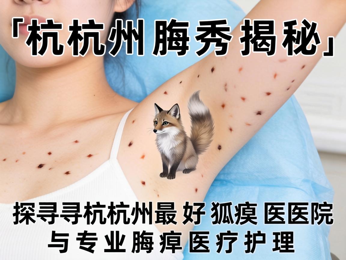 杭州腋秀揭秘，探寻杭州最好狐臭医院与专业腋臭医疗护理