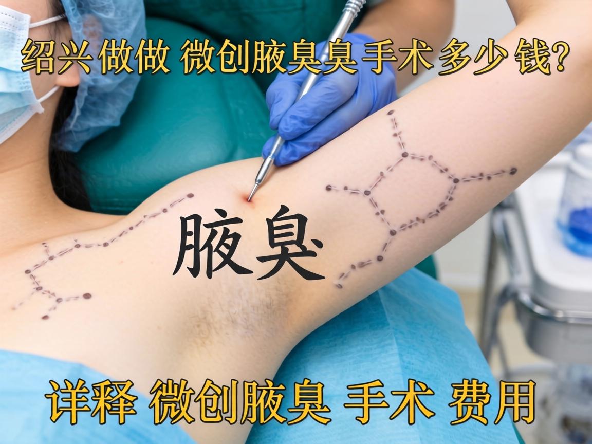 在绍兴做微创腋臭手术多少钱？详解微创腋臭手术费用
