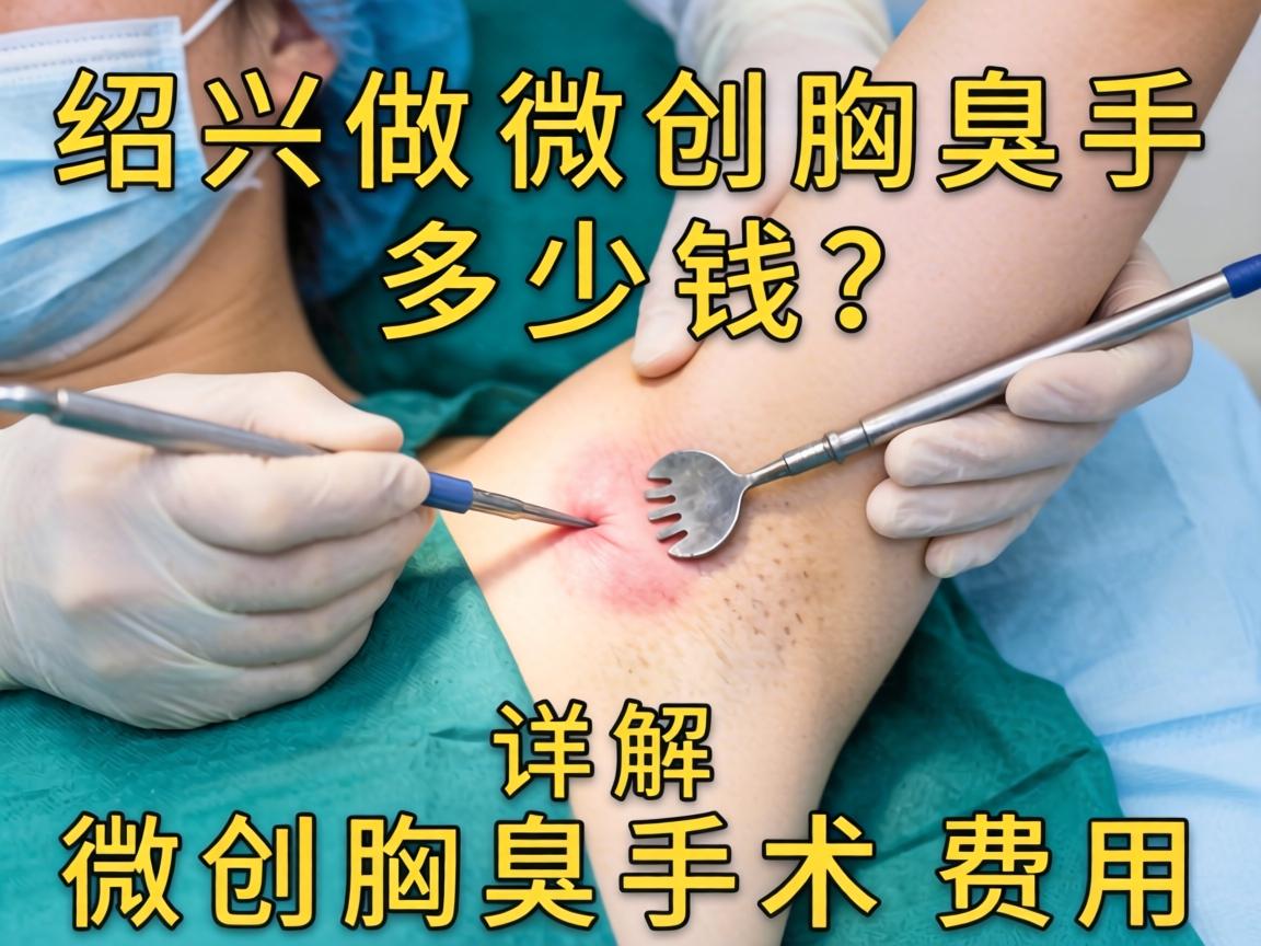 在绍兴做微创腋臭手术多少钱？详解微创腋臭手术费用