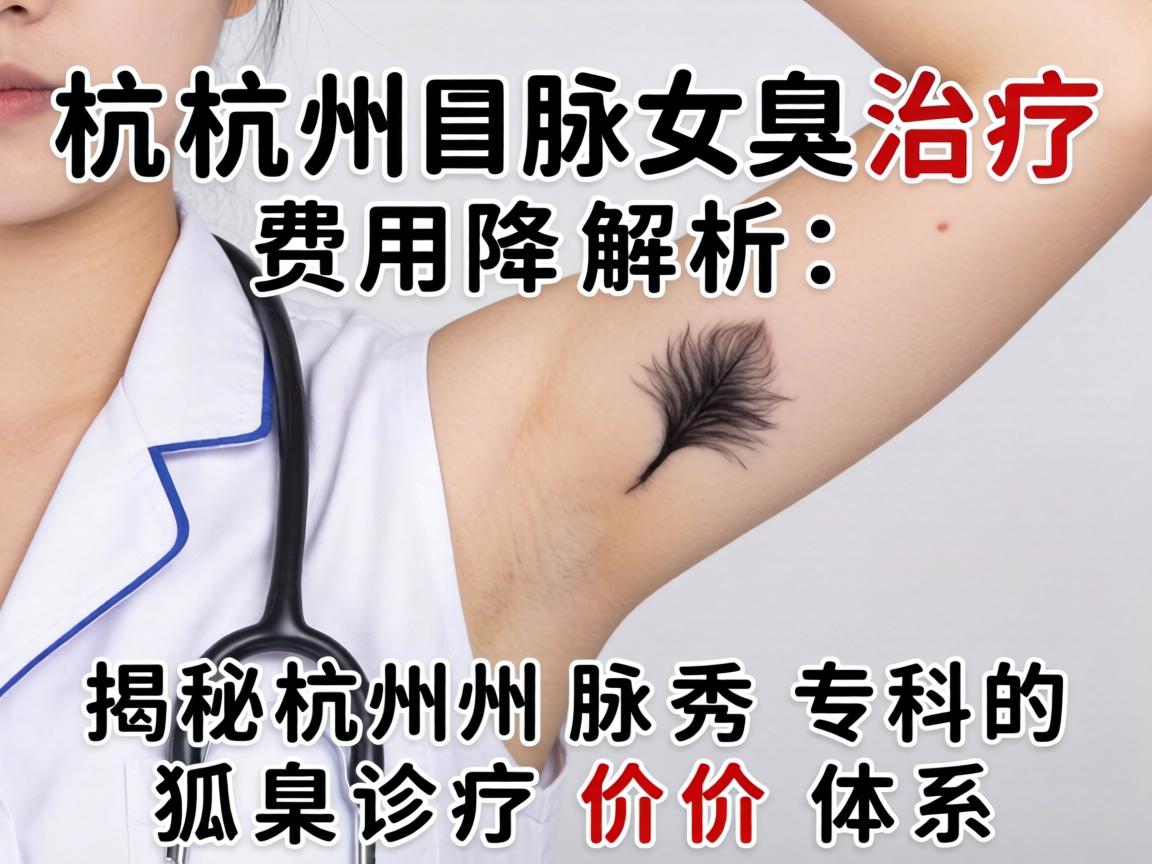 杭州腋臭治疗费用解析，揭秘杭州腋秀专科的狐臭诊疗价格体系