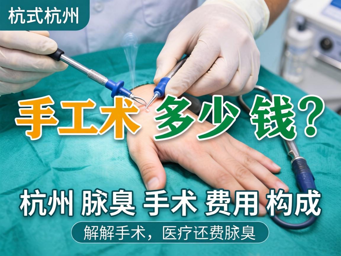 杭州腋臭手术多少钱?详解杭州腋臭手术费用构成 杭州腋臭手术多少钱?详解杭州腋臭手术费用构成