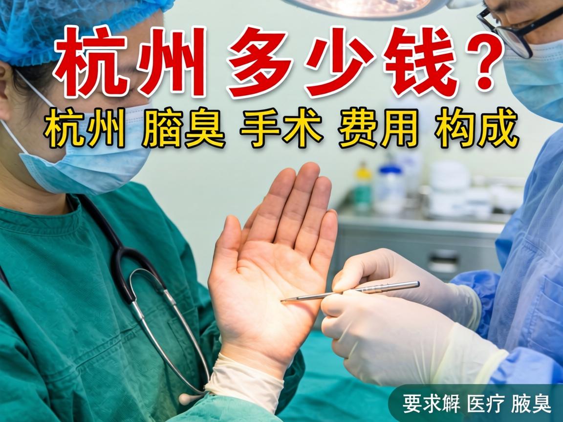 杭州腋臭手术多少钱?详解杭州腋臭手术费用构成 杭州腋臭手术多少钱?详解杭州腋臭手术费用构成