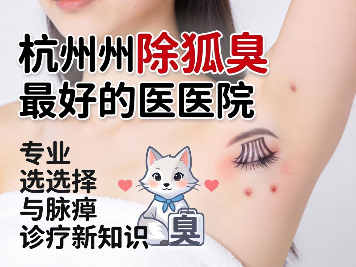 杭州除狐臭最好的医院，专业选择与腋臭诊疗新知识