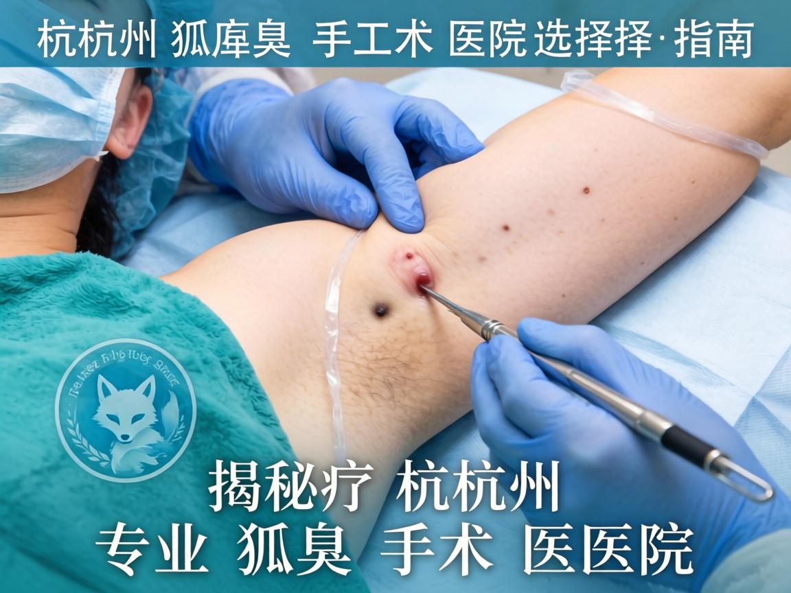 杭州狐臭手术医院选择指南，揭秘杭州专业狐臭手术医院