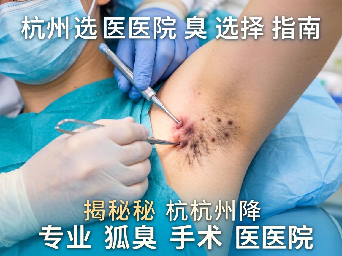 杭州狐臭手术医院选择指南，揭秘杭州专业狐臭手术医院