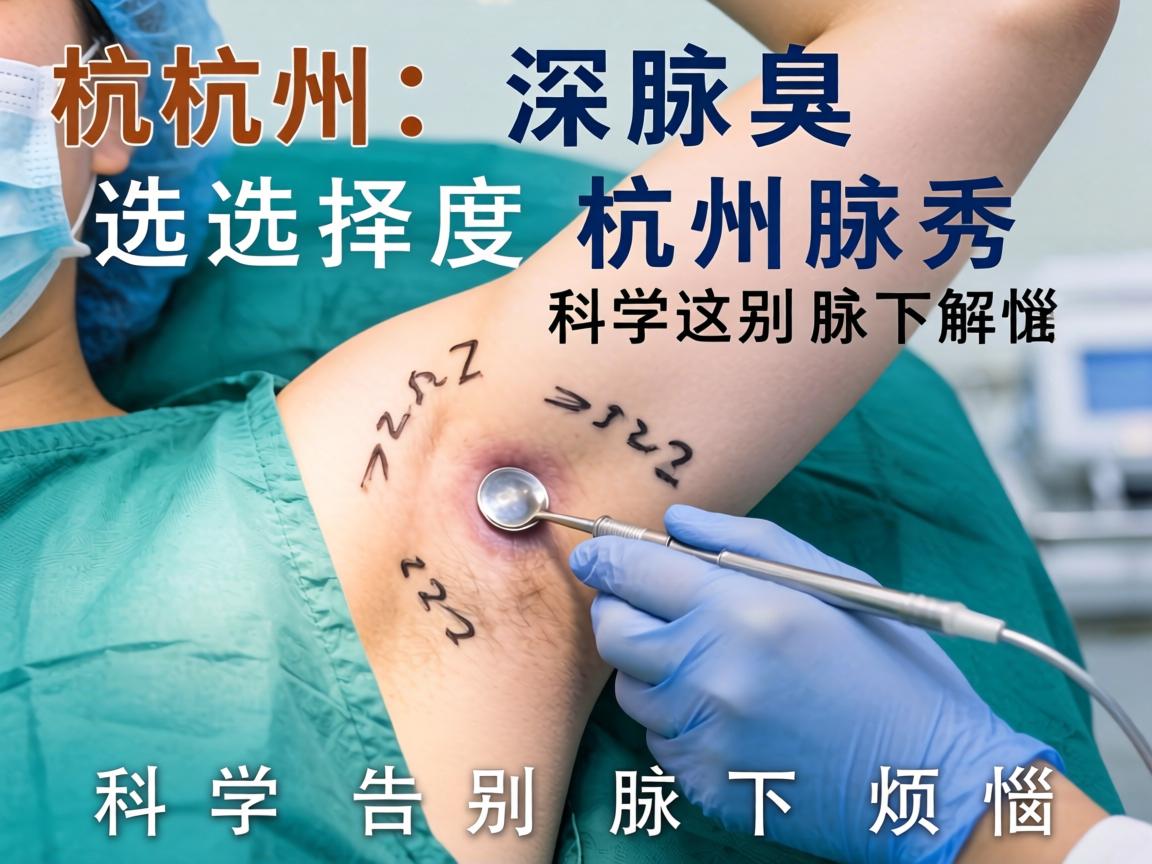 杭州腋臭手术深度解析，选择杭州腋秀，科学告别腋下烦恼