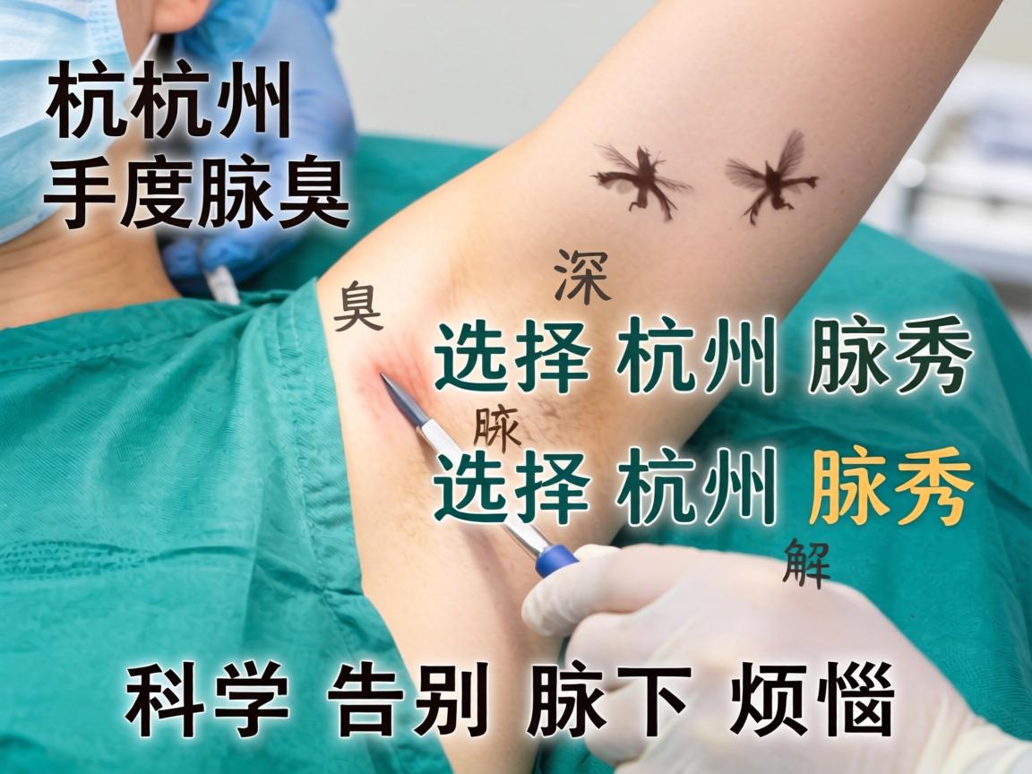 杭州腋臭手术深度解析，选择杭州腋秀，科学告别腋下烦恼