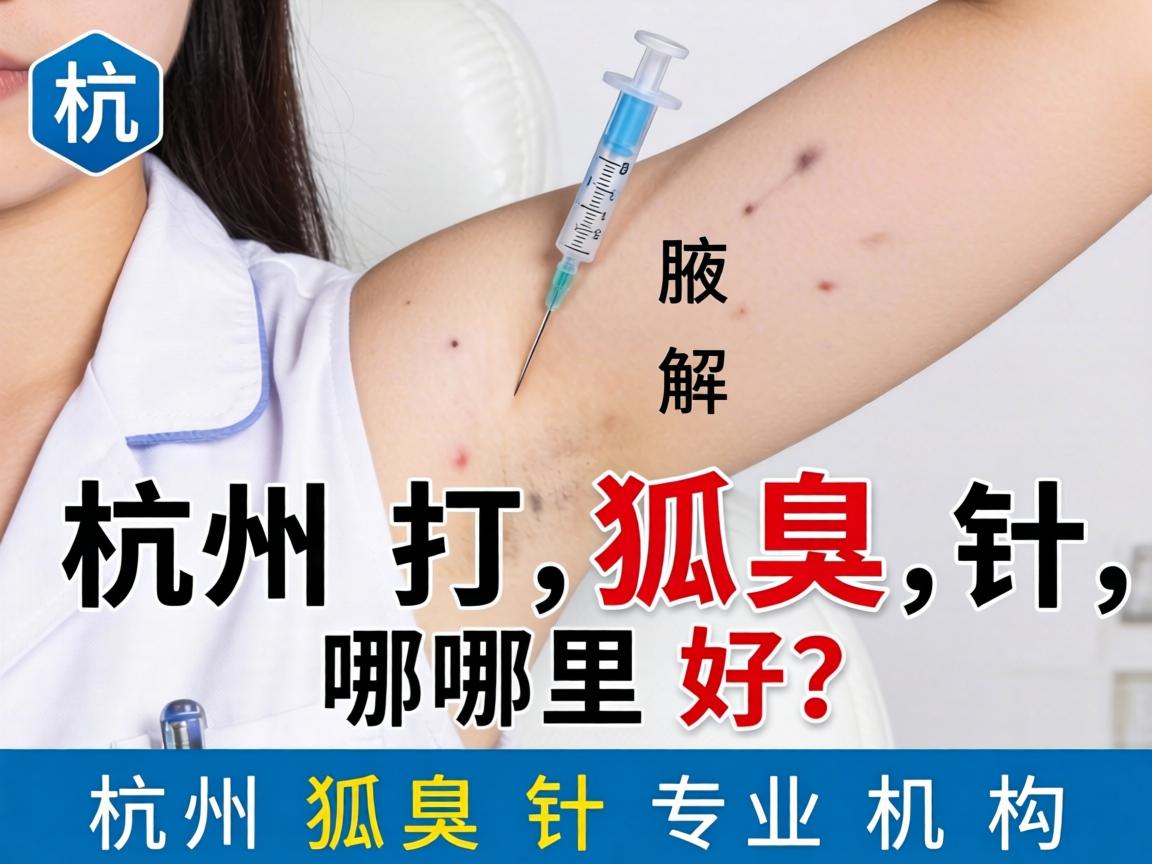 杭州打狐臭针哪里好?详解杭州狐臭针专业机构 杭州打狐臭针哪里好?详解杭州狐臭针专业机构