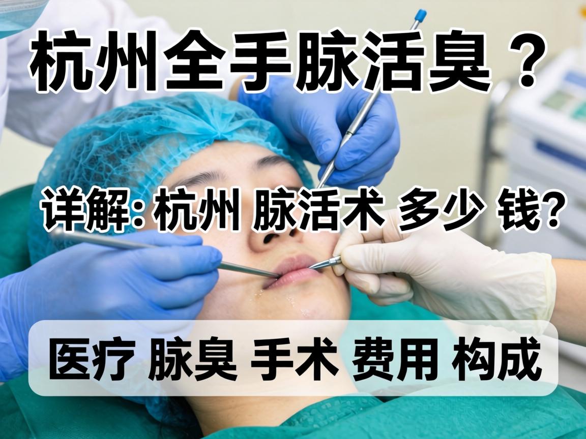 杭州腋臭手术多少钱？详解杭州腋臭手术费用构成