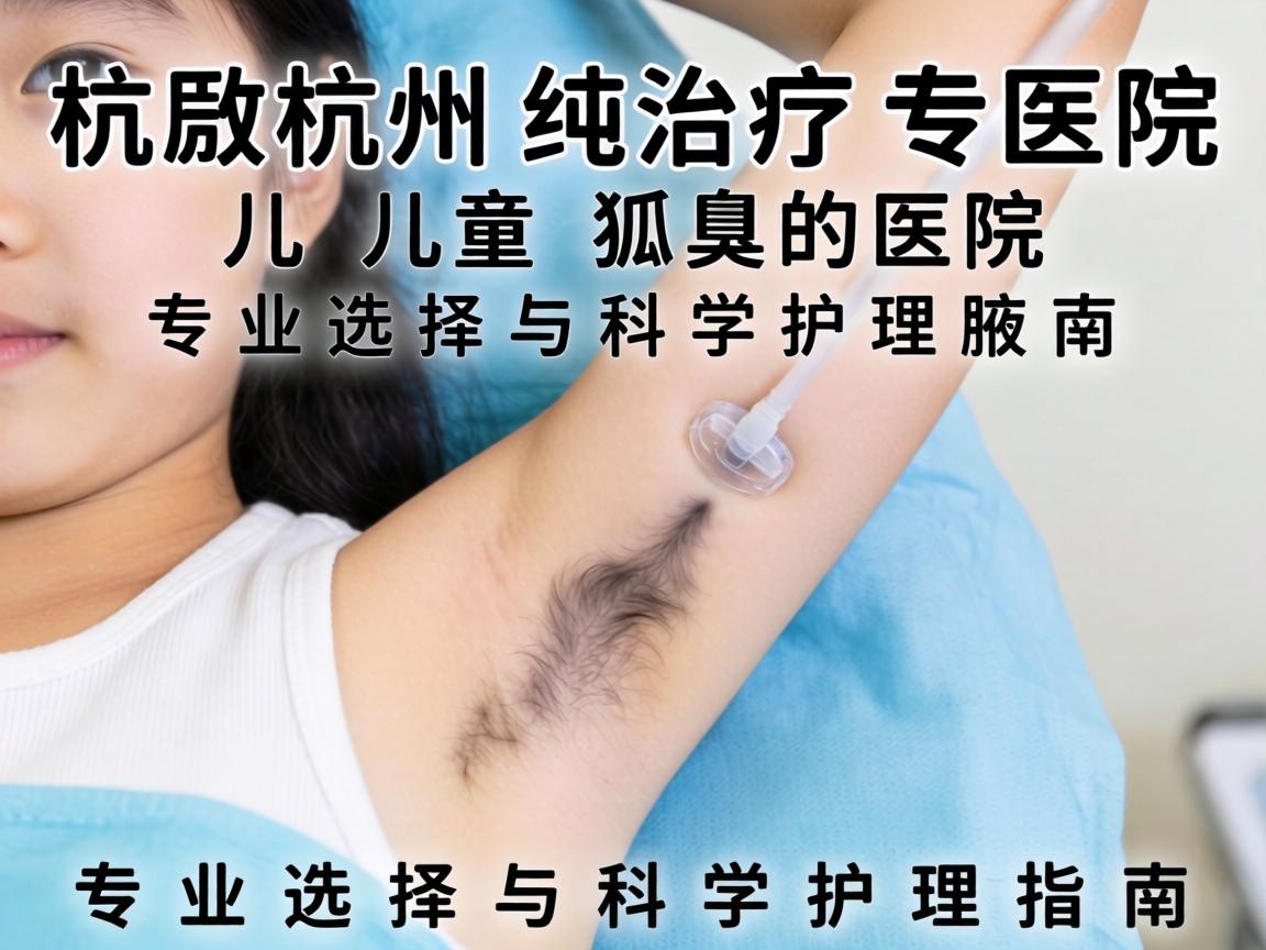杭州治疗儿童狐臭的医院，专业选择与科学护理指南