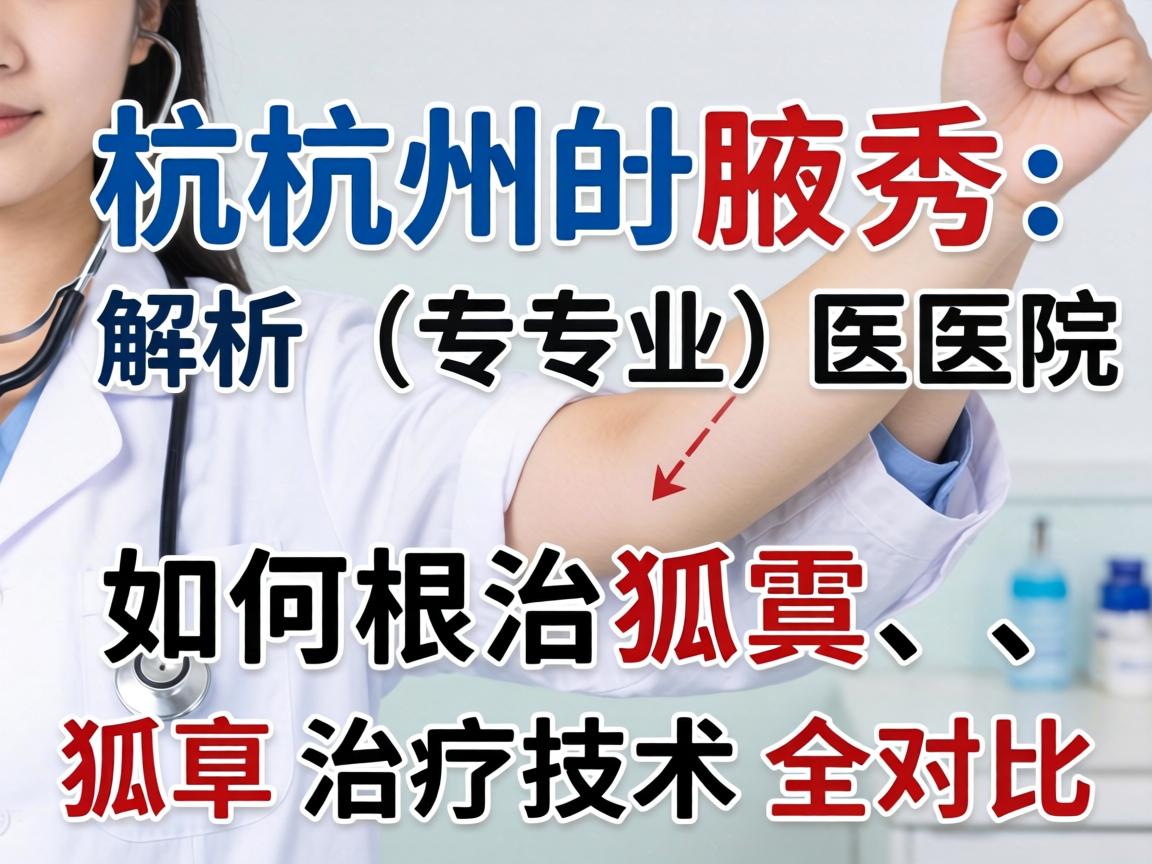 杭州腋秀解析，专业医院如何根治狐臭，狐臭治疗技术全对比