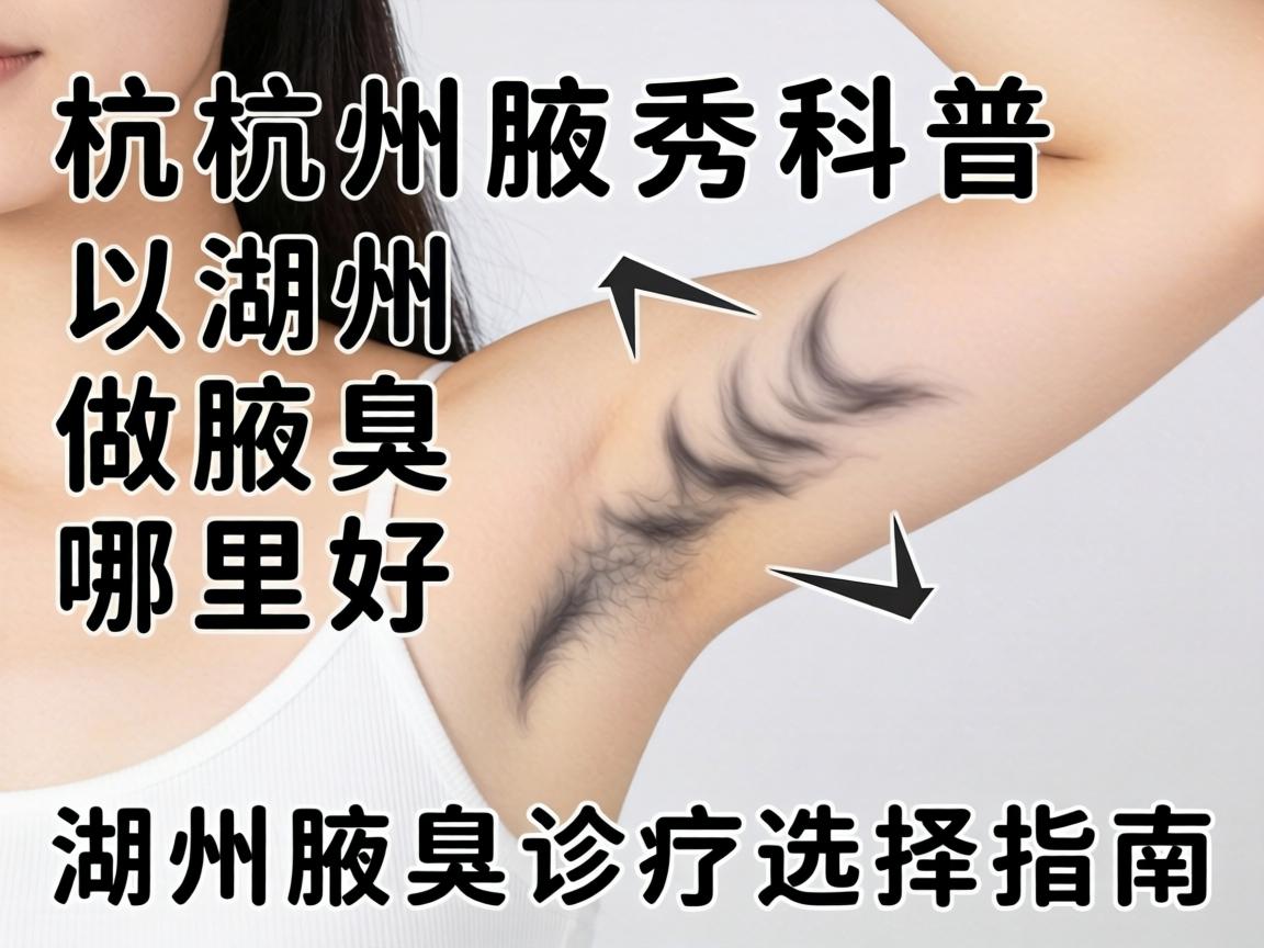 杭州腋秀科普，在湖州做腋臭哪里好，湖州腋臭诊疗选择指南