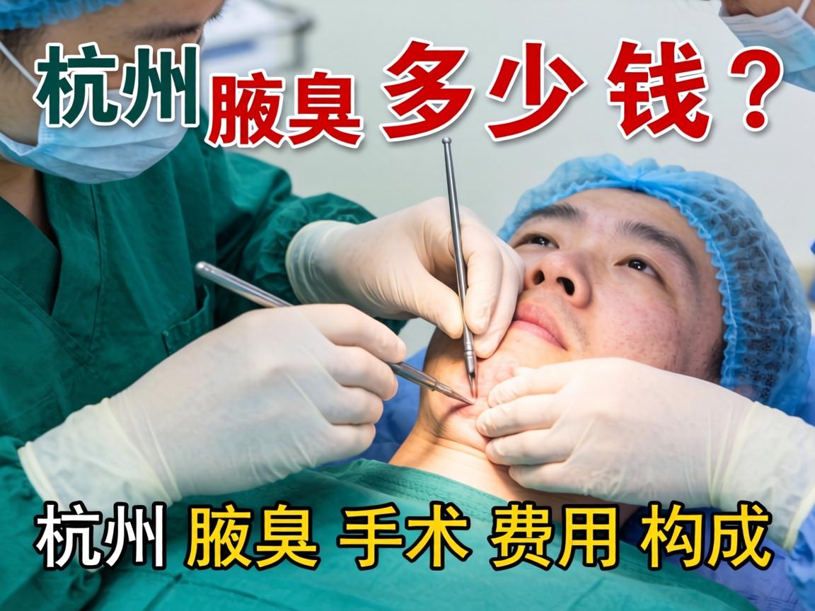 杭州腋臭手术多少钱?详解杭州腋臭手术费用构成 杭州腋臭手术多少钱?详解杭州腋臭手术费用构成