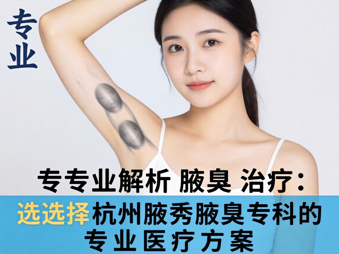专业解析腋臭治疗，选择杭州腋秀腋臭专科的专业医疗方案