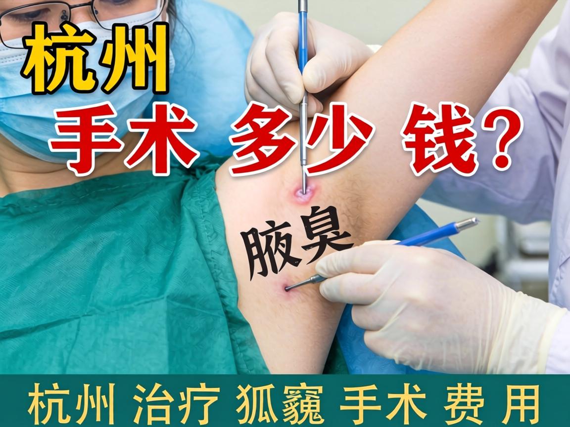 杭州腋臭手术多少钱?详解杭州治疗狐臭手术费用 杭州腋臭手术多少钱?详解杭州治疗狐臭手术费用