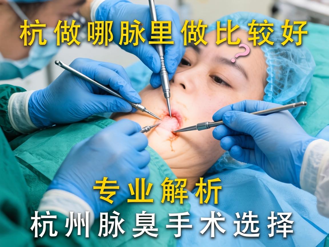 杭州腋臭手术哪里做比较好？专业解析杭州腋臭手术选择