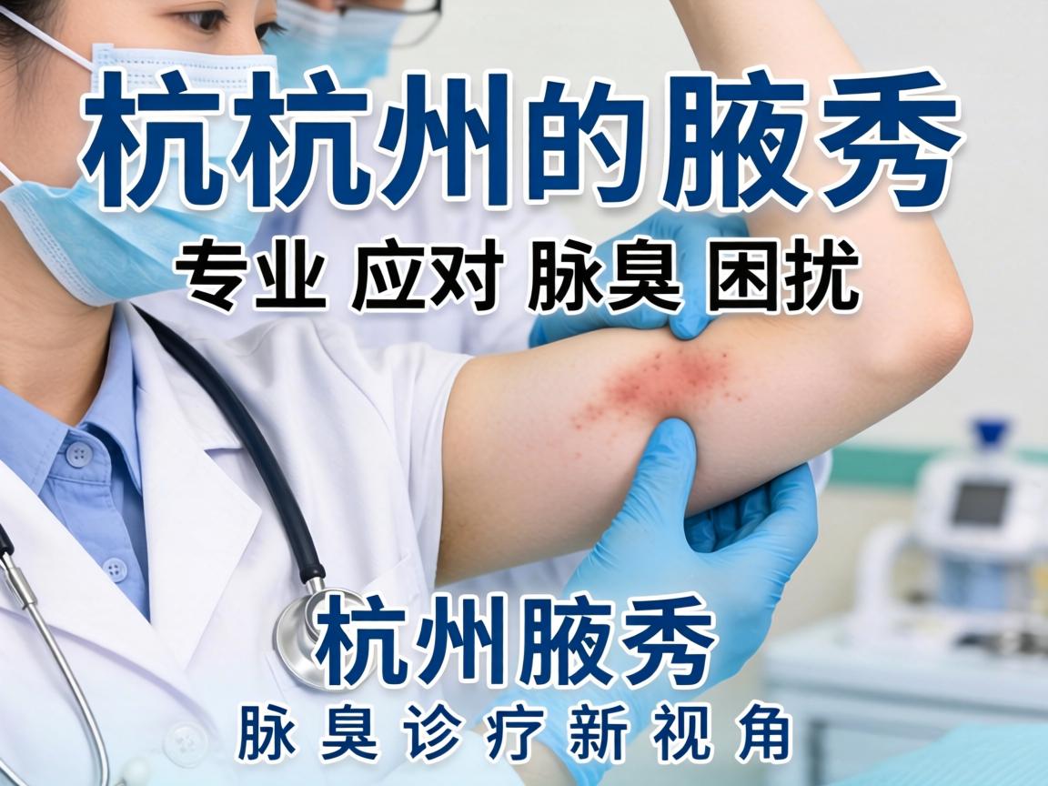 杭州腋秀解析，专业应对腋臭困扰，杭州腋秀的腋臭诊疗新视角