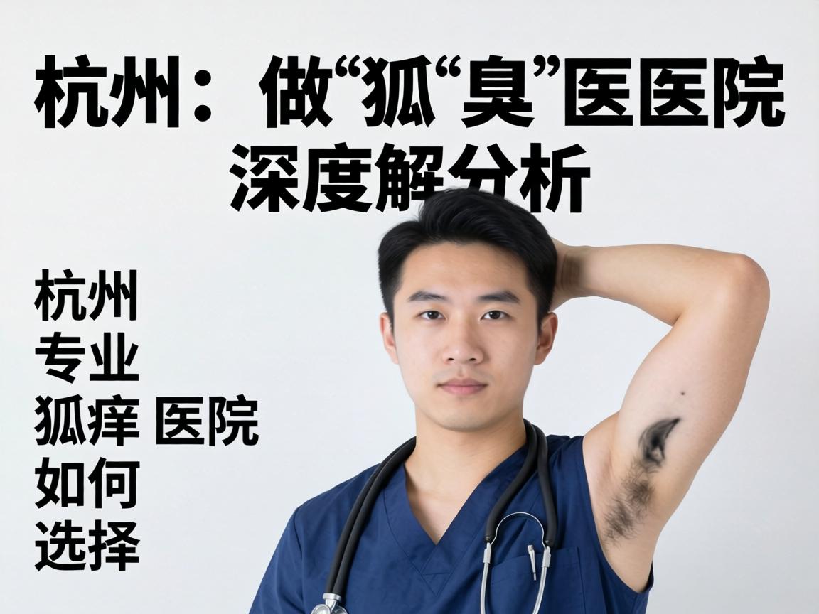 杭州做狐臭医院深度解析，杭州专业狐臭医院如何选择