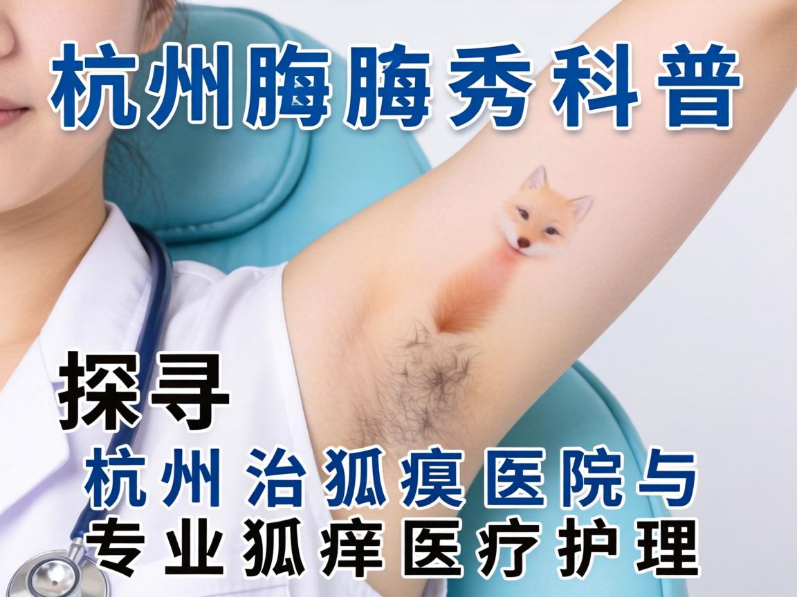 杭州腋秀科普,探寻杭州治狐臭医院与专业狐臭医疗护理 杭州腋秀科普,探寻杭州治狐臭医院与专业狐臭医疗护理