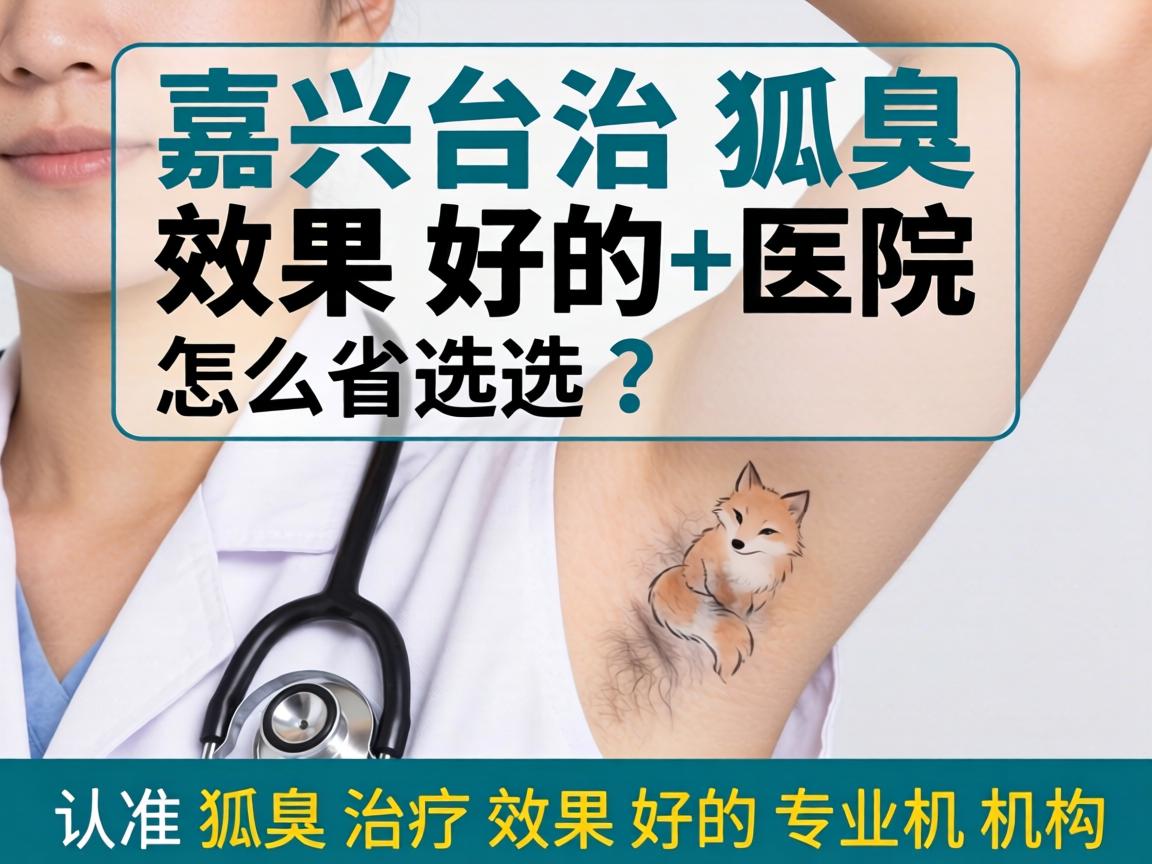 嘉兴治狐臭效果好的医院怎么选？认准狐臭治疗效果好的专业机构