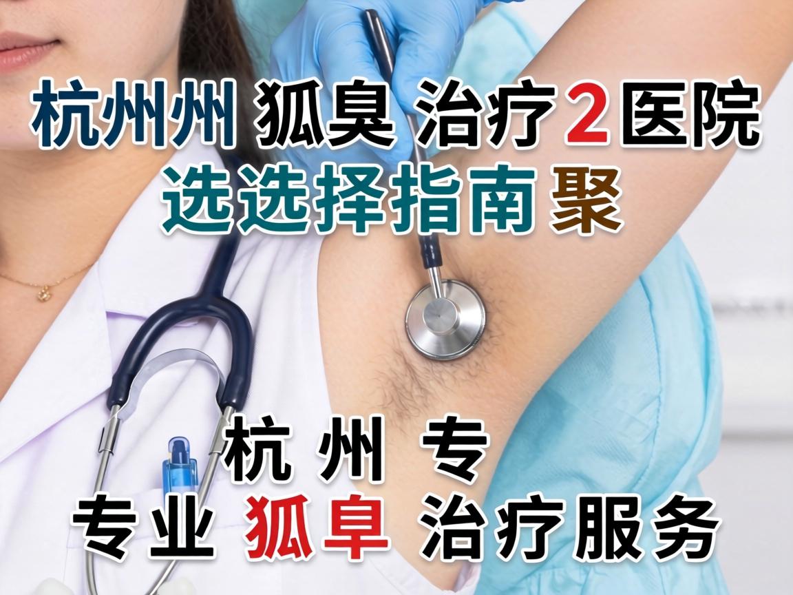 杭州狐臭治疗医院选择指南，聚焦杭州专业狐臭治疗服务