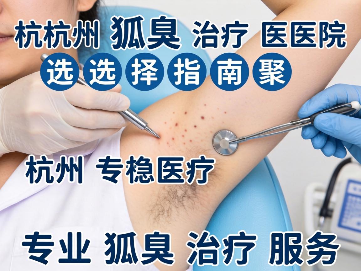 杭州狐臭治疗医院选择指南，聚焦杭州专业狐臭治疗服务