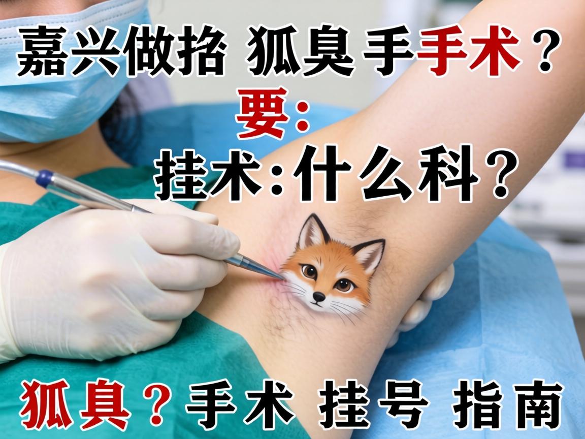 嘉兴做狐臭手术要挂什么科？详解狐臭手术挂号指南
