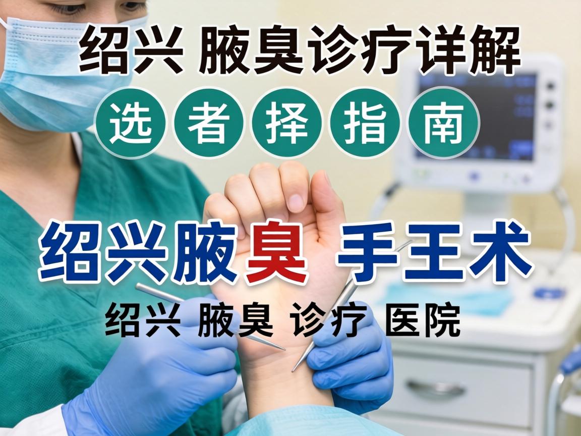 绍兴腋臭手术选择指南，详解绍兴腋臭诊疗医院