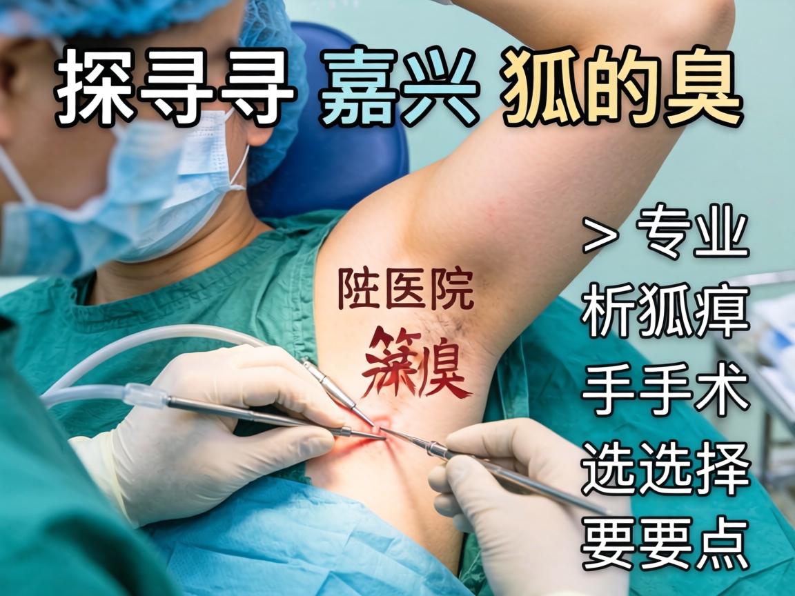 探寻嘉兴狐臭手术医院，专业解析狐臭手术选择要点