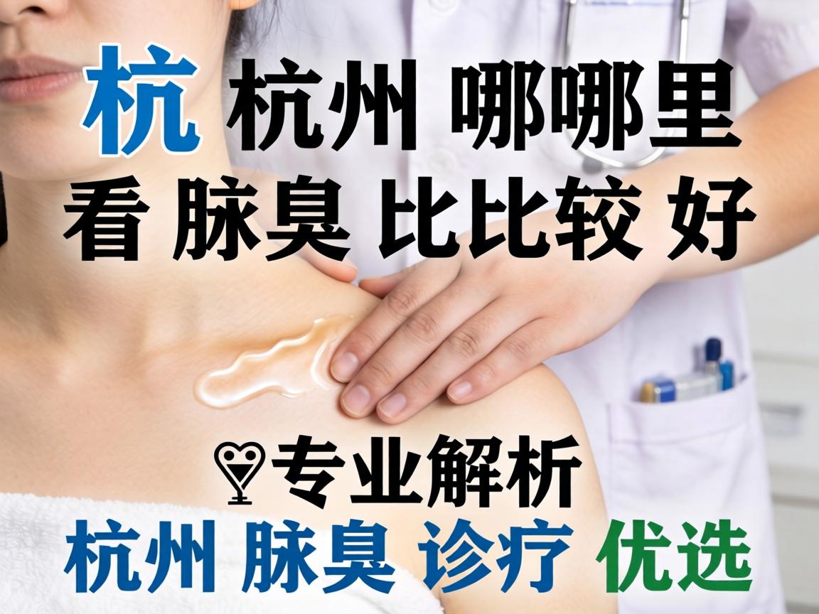 杭州哪里看腋臭比较好？专业解析杭州腋臭诊疗优选