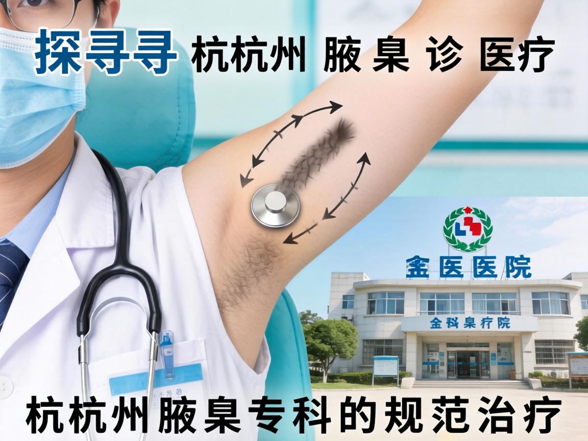 探寻杭州腋臭诊疗医院，解析杭州腋臭专科的规范治疗