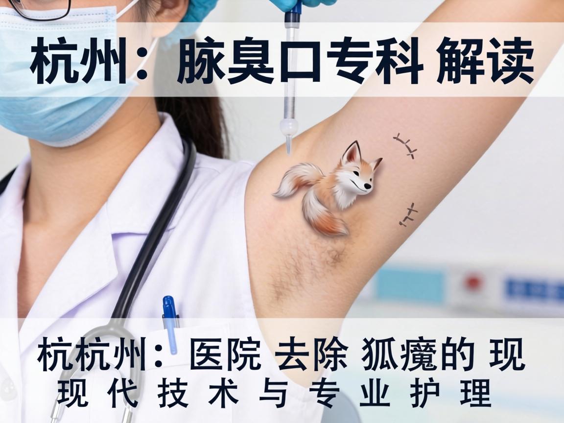 杭州腋臭专科解读，杭州医院去除狐臭的现代技术与专业护理